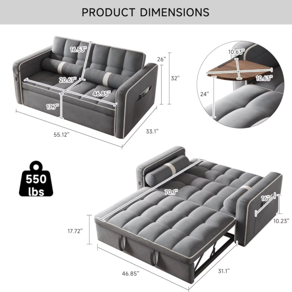 Chesterfield Sofa Bed