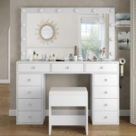 Makeup Vanity with Mirror Vanity Desk