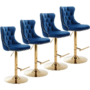 Swivel Bar Stools Set of 4