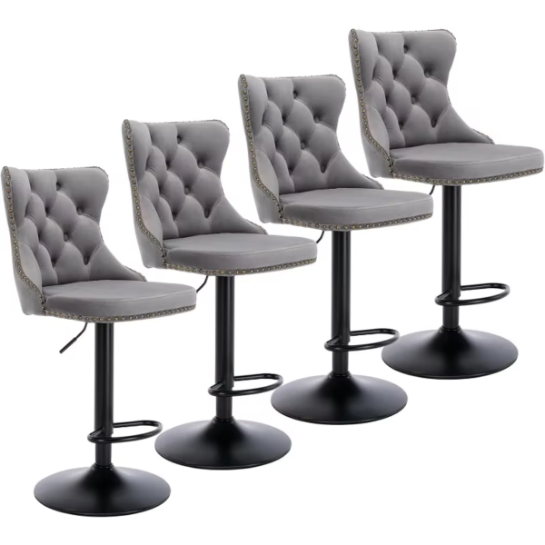 Swivel Bar Stools Set of 4